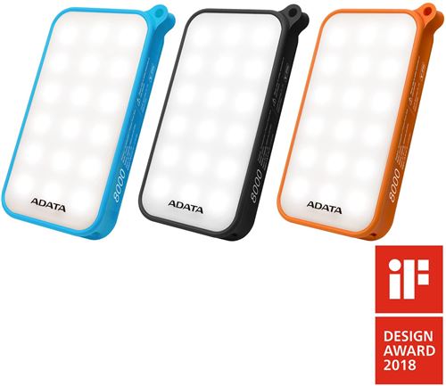 Adata ad8l-Core Power Bank 5 V, 8 mAh Orange