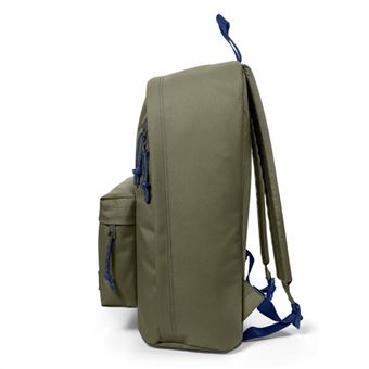 Sac dos Eastpak Out Of Office 27 L Vert kaki et Bleu Sac dos