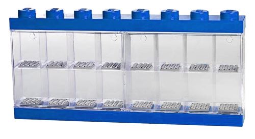 LEGO boîte de rangement The Lego Movie minifigures bleu