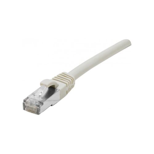 DEXLAN Cordon RJ45 catégorie 6A S/FTP LSOH snagless gris - 0,3 m