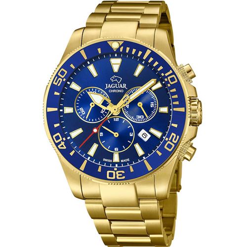 Jaguar Montre Homme J864/2 ChronographeBleu