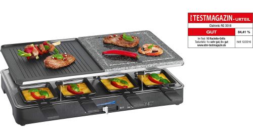 CLATRONIC  RG3518 Raclette avec 8 Personnes 