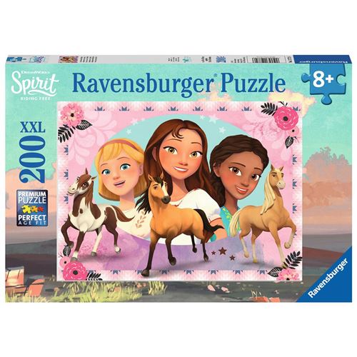 Puzzle 200 pièces XXL Ravensburger Aventures avec Lucky Spirit