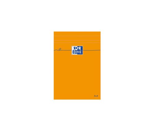 Oxford Bloc notes 110x170mm quadrillé 80 feuilles