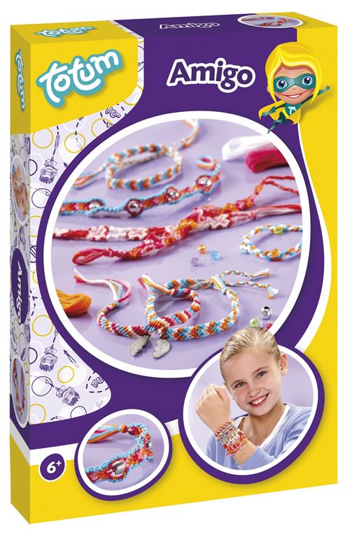 Totum Kit d'artisanat faire vos propres bracelets d'amitié