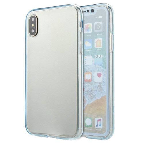 Coque En Gel Intégrale Pour Apple Iphone XR - Bleu