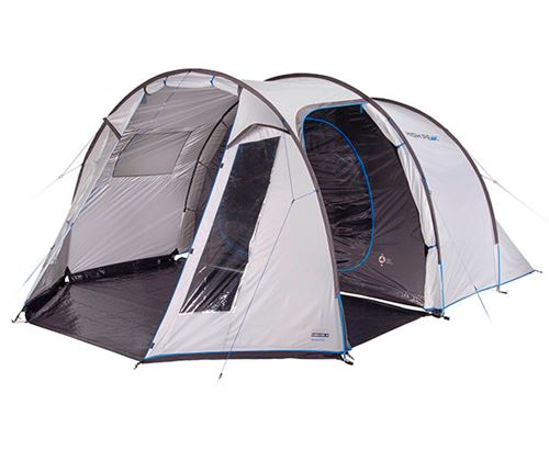 High Peak tente familiale Ancona 435 x 240 x 190 cm gris