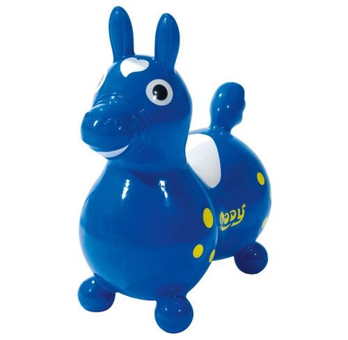 Ballon sauteur - cheval sauteur rody bleu