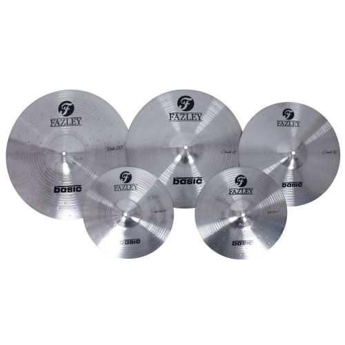 Fazley CYM Basic ECO KIT set de cymbales (x4) avec housse