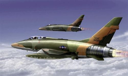 F-100f Super Sabre - 1:72e - Trumpeter