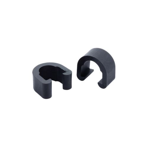 Jagwire C Guides à clip pour boîtier (x4) Noir