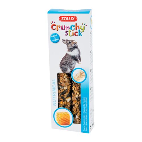 Meilleurs prix pour Zolux - Crunchy stick pour lapin saveur avoine et miel