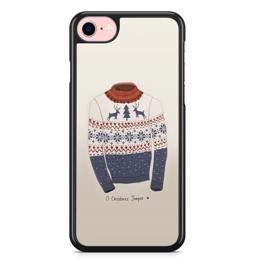 Coque Fifrelin pour iPhone 7 et iPhone 8 Pull de Noel Fun Vintage