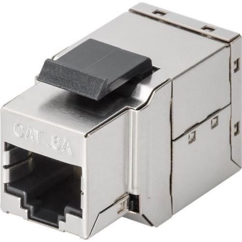 Goobay Coupleur Rj45 Keystone Cat 6A Stp - 500 Mhz - Raccord Modulaire Keystone Cat 6A Stp ( Catégorie : Connectique Rj12 Et Rj45 )