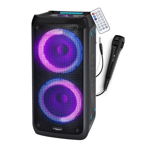 Enceinte sans fil Bluetooth V5.0, 250W, portable, écran LED, TWS, 3000mAh