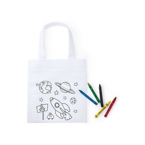 Sac à Colorier 145439 (Couleur Blanc)