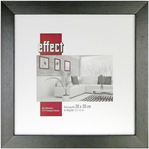 Effect Profil Cadre photo Effect 2210 20 x 20 en bois noir 2210202003