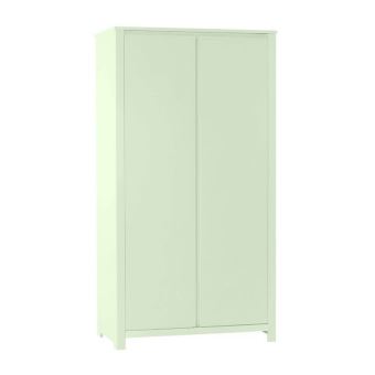 Armoire 2 Portes Floride Couleur Vert Pastel Armoire Bebe Achat Prix Fnac