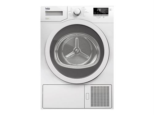 Beko DS7333GX0W - Sèche-linge - indépendant - largeur : 60 cm - profondeur : 54 cm - hauteur : 85 cm - chargement frontal - blanc