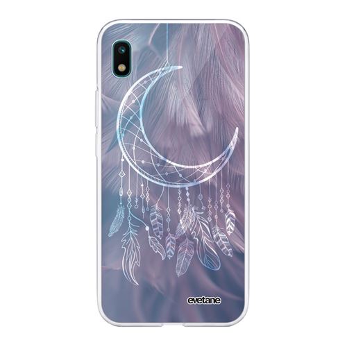 Coque pour Samsung Galaxy A10 360 intégrale transparente Lune Attrape Rêve Tendance [Evetane®]