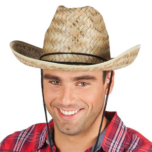 Cow boy dallas paille adulte