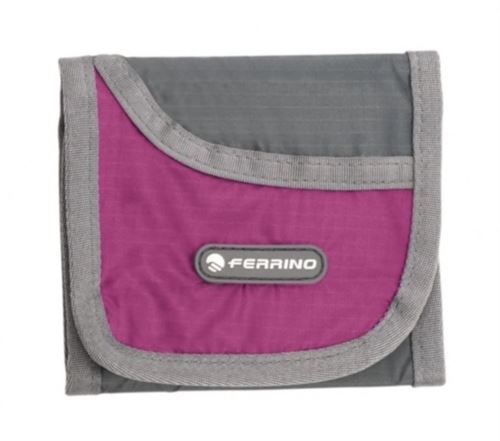 Ferrino portefeuille Heathrow 11 cm gris/rose