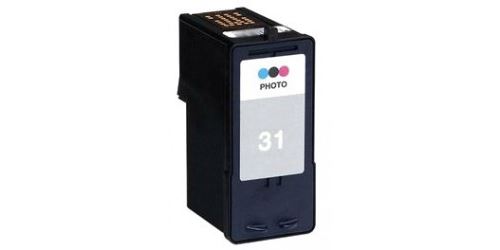 Lexmark Cartridge No. 31 - kleur (cyaan, magenta, geel) - origineel - printcartridge (foto)