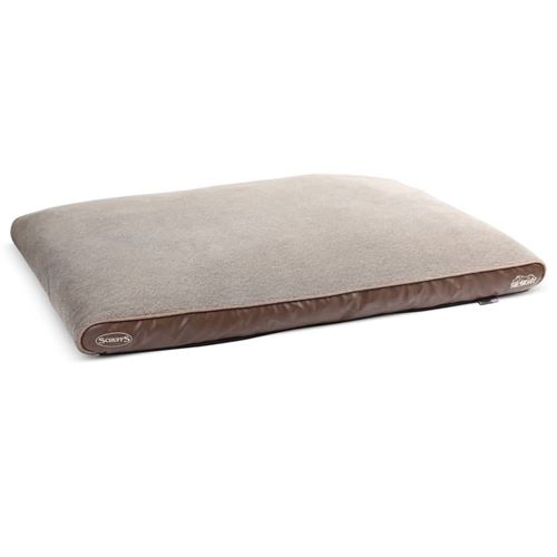 Scruffs & Tramps Coussin à mémoire de forme Chateau L Cappuccino 1593