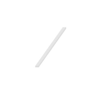 Bande caoutchouc spongieux silicone blanc 10x5mm longueur 1m - 1