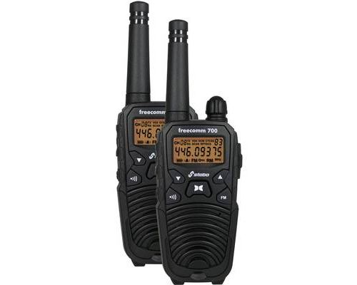 Emetteur-récepteur PMR manuel Stabo 20700 500 mW (l x h x p) 35 x 175 x 58 mm set de 2