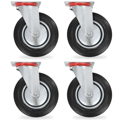 Générique 24 Pcs Roulettes Pivotantes 200 Mm - Image 1