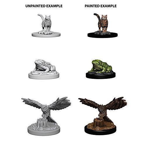 Wizkids Unpainted Miniatures: Familiars