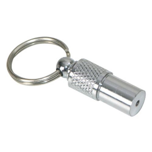 Tube Porte Nom en Métal Chat & Chien 3cm Argent