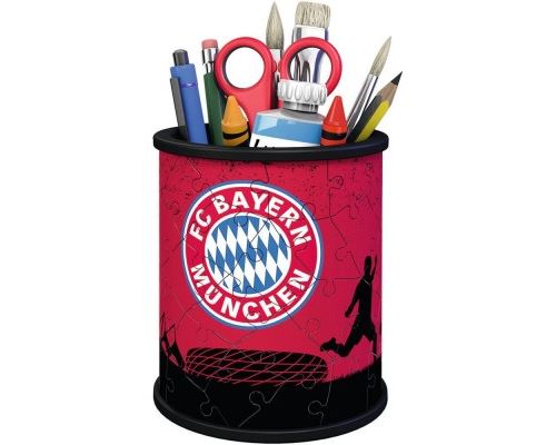 Puzzle 54 Pièces : Puzzle 3D - Pot à Crayons - FC Bayern Munich, Ravensburger