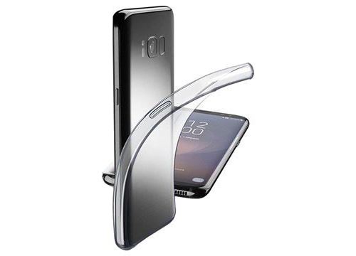 Cellular Line Fine - Achterzijde behuizing voor mobiele telefoon - zacht rubber - transparant - voor Samsung Galaxy S8