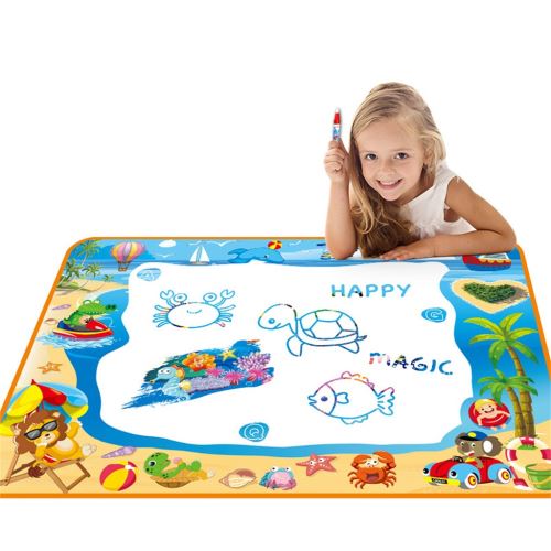 Tapis de coloriage, jouets pour enfants Grand tapis de peinture à l'eau,  tout-petits Doodle