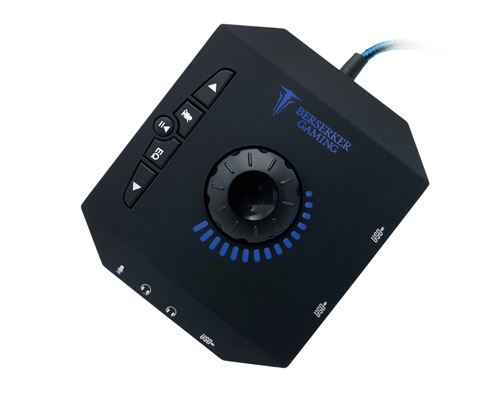 Adaptateur Usb Audio Pro Gaming Alpha Omega Players Sakadi Berserker Noir