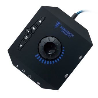 Adaptateur USB Audio Pro Gaming Alpha Omega Players Sakadi Berserker Noir
