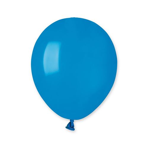 50 ballons latex bio 13cm bleu - Coloris : Bleu51001