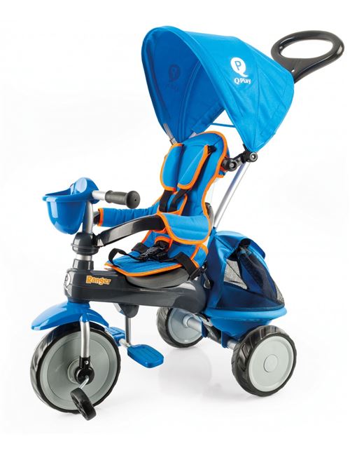 Tricycle Ranger Bleu avec capote