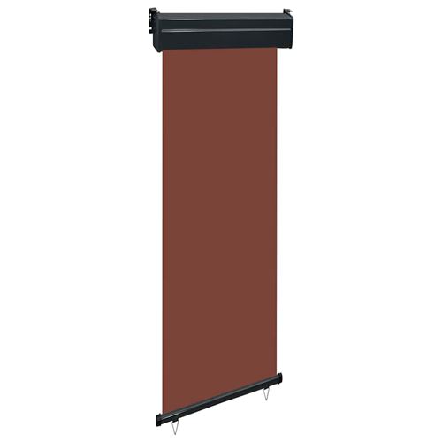 vidaXL Auvent latéral de balcon 60x250 cm Marron