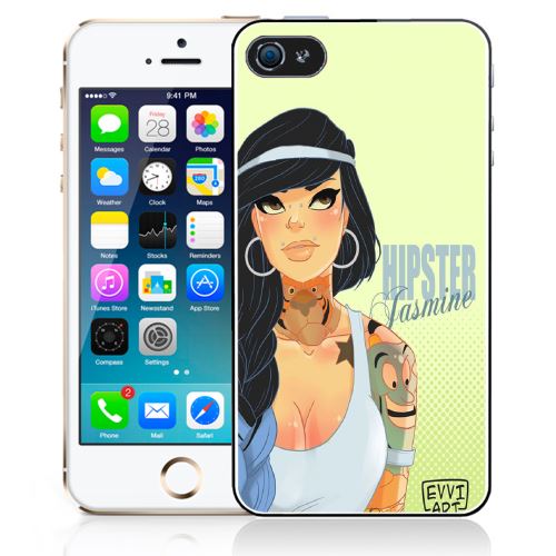 Coque pour iPhone 5C princesse disney jasmine hipster