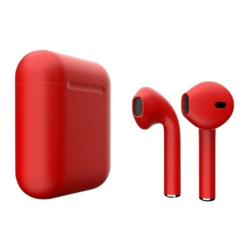 i12 TWS casque sans fil Bluetooth 5.0 écouteurs casque stéréo pour iOS Android Pour Apple Pour huawei Pour SAMSUNG Pour xiaomi Rouge