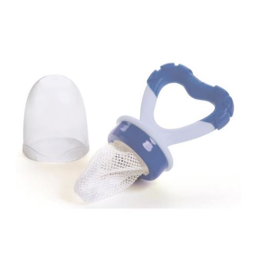 NUVITA Nutritional feeder 2-en-1 et anneau de dentition Flavorillo - Bleu