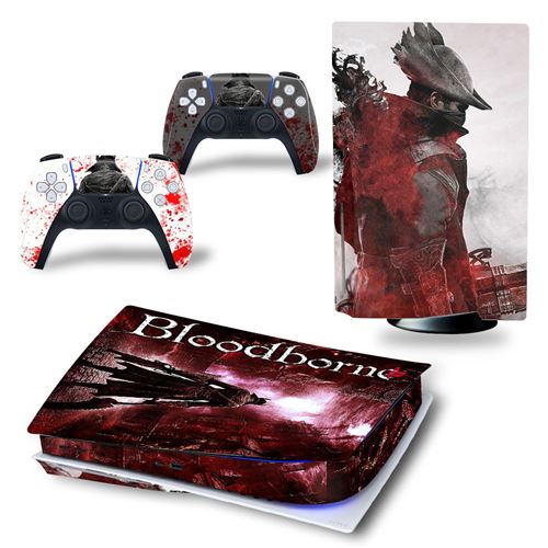 GENERIQUE Autocollant Stickers de Protection pour Console Sony PS5 Edition Standard - Multicolore (TN-PS5Disk-2335) 