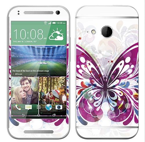 Skin Stickers Pour Htc One Mini 2 (sticker : Papillon Vectoriel)