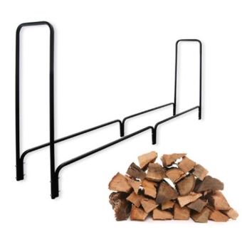 Bc Elec Hmfr 06 Rangement A Bois En Acier Noir 240x36x120cm Rack Pour Bois De Chauffage Range Buches Mobilier De Jardin Achat Prix Fnac