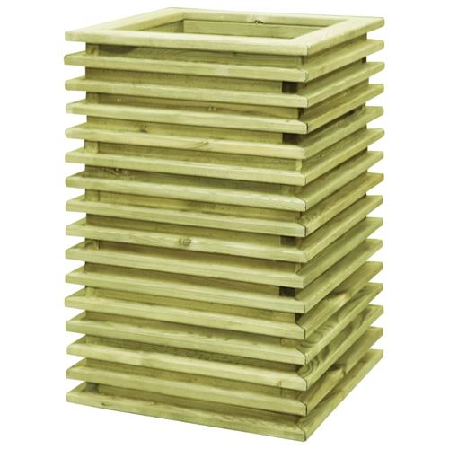 Jardinière 50x50x80 cm Bois de pin imprégné