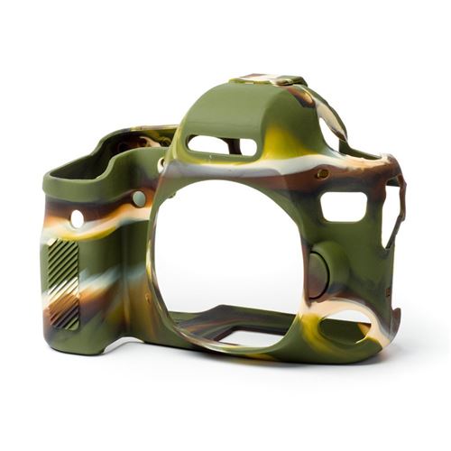 Easy Cover Étui en silicone pour Canon 6D Mark II avec LCD Protéger Film (Camouflage)