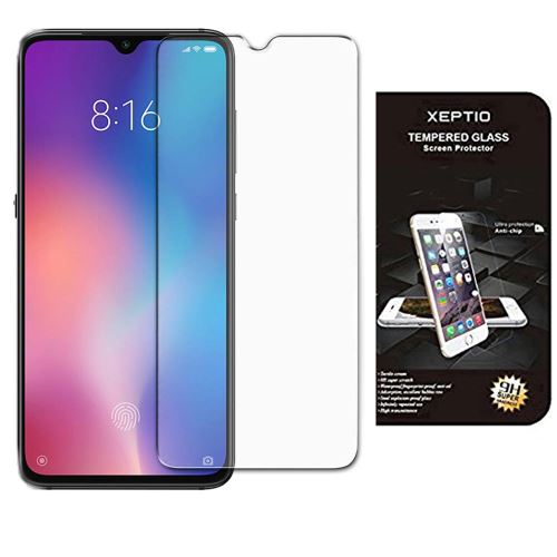 Protecteur D'écran Verre Trempé 9H Pour Xiaomi Mi 9 - Premium, Anti-choc Et Anti-rayures, Transparent